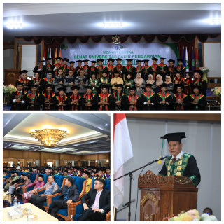 Universitas Pasir Pengaraian (UPP) Wisuda 548 Mahasiswa